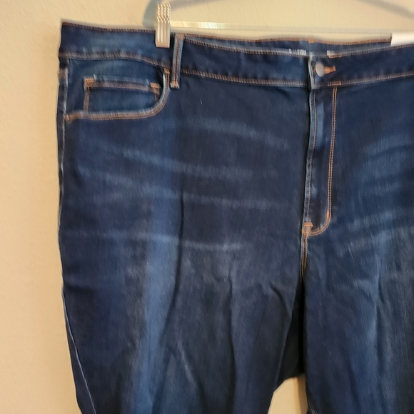 Old Navy Mid-Rise Dark Wash Jeans NWT Size 28 - Picture 2 of 9